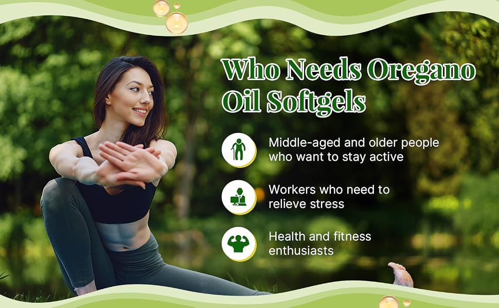 VBTOP Oil of Oregano with Black Seed Oil, 6000mg Per Serving, 180 Softgels feature detail 5