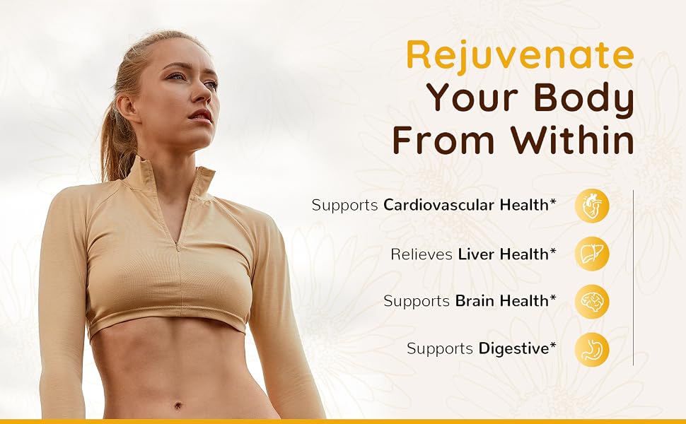 VBTOP Sunflower Lecithin 2400 mg 90 Softgels Rich in Phosphatidyl Choline feature detail 2